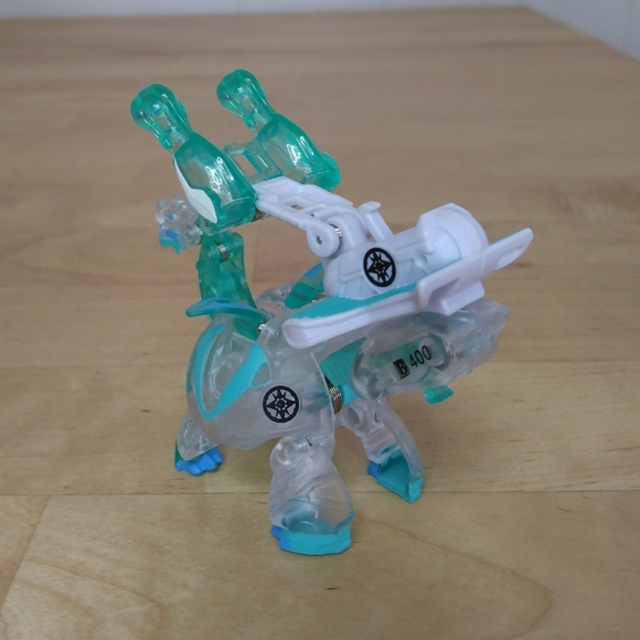 BAKUGAN Ramparian Ultra Translucent Armored Alliance Geogan Rising W/Battle Gear - Picture 3 of 10